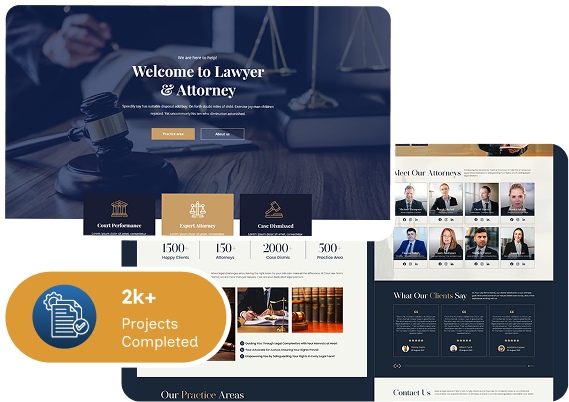 Attorney website Design