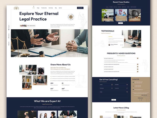 Attorney website