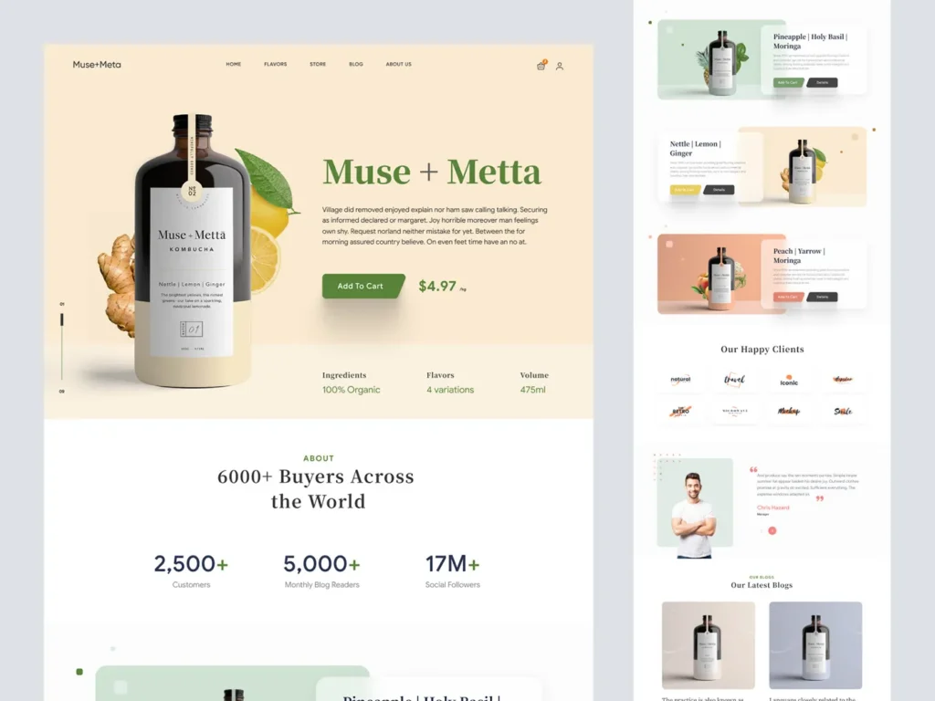 Beauty Products Website