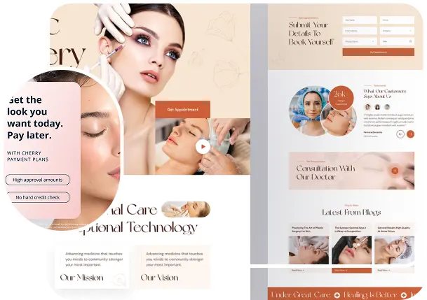 Best Cosmetic Surgery Website Design Inspiration
