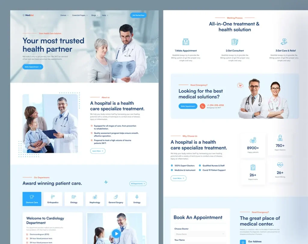 Children’s Hospital Web Design
