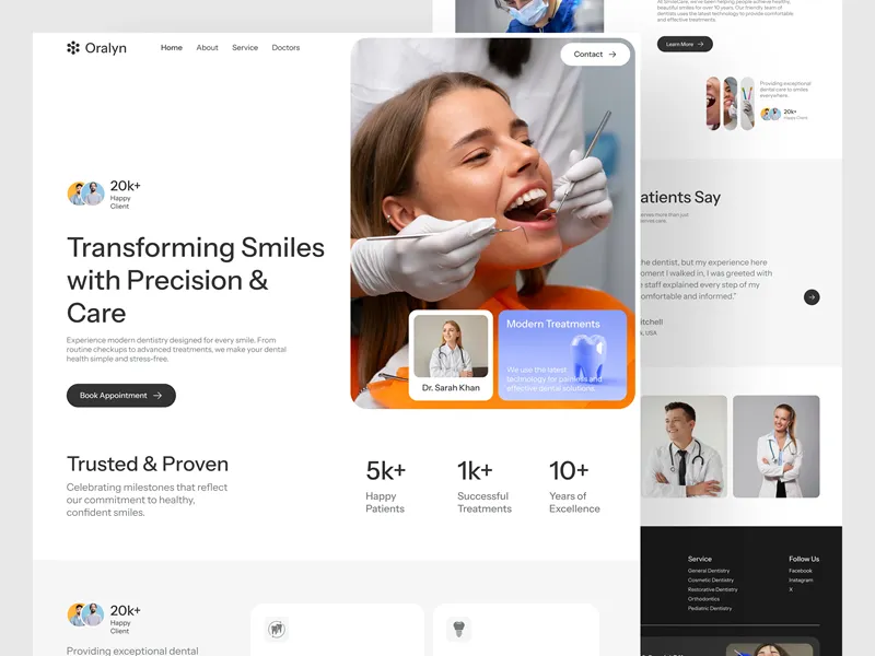 Cosmetic Dentistry Website
