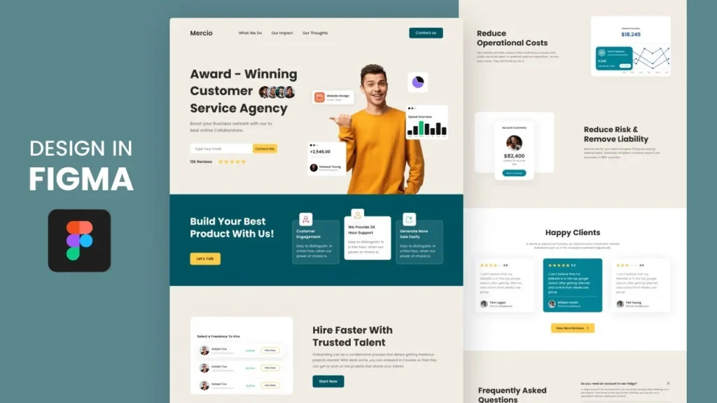 Customer Service Agency Website