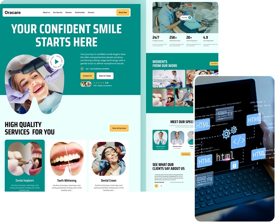 Dental Website Design in Miami