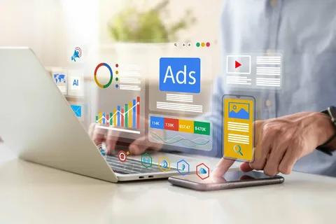 Digital marketing content featuring