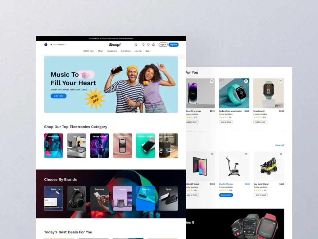Electronic Website