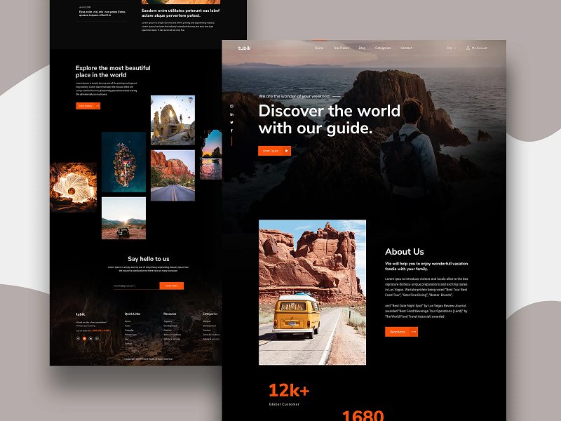 Exploring World Hialeah Web design