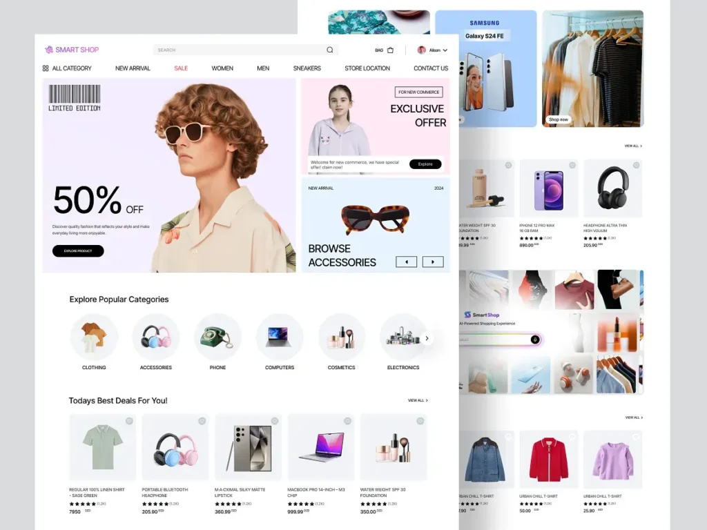 Fashion Website