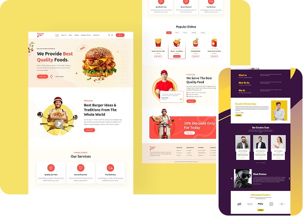 Food website design Doral
