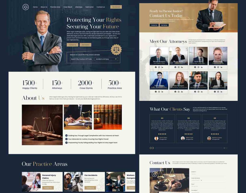 Law firm web design