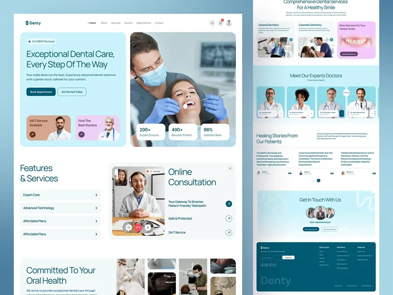 Pediatric Dental Website Design Miami