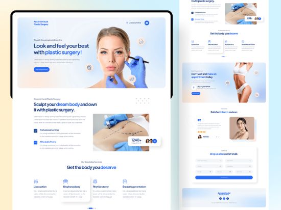 Plastic Surgery Web Design Miami