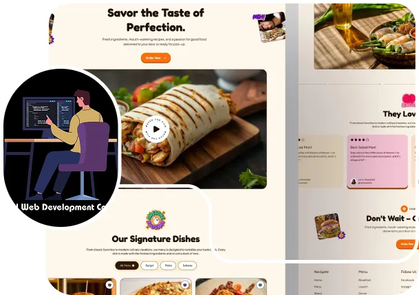Unidine restaurant website template
