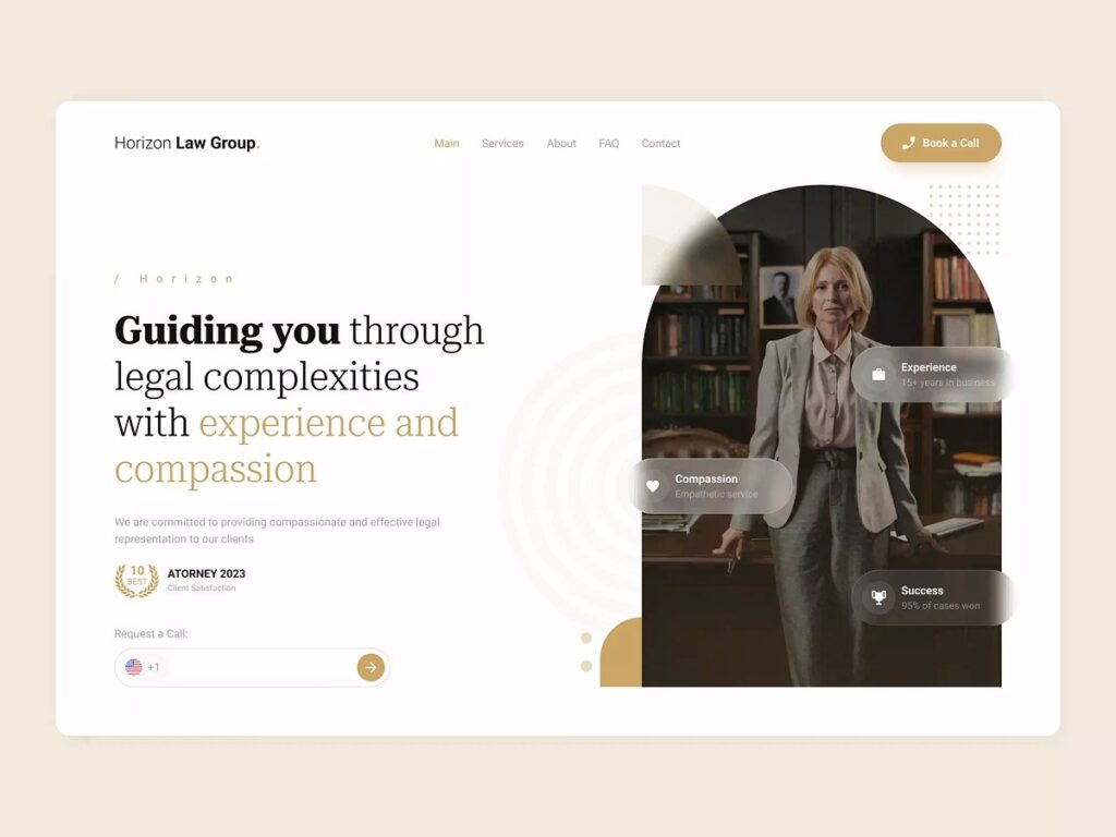 law website design