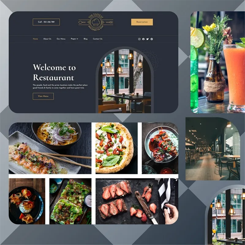 Restaurants Web Design Miami