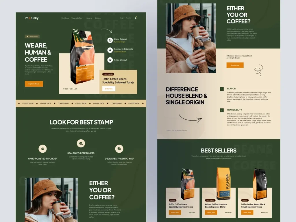 Coffee Website