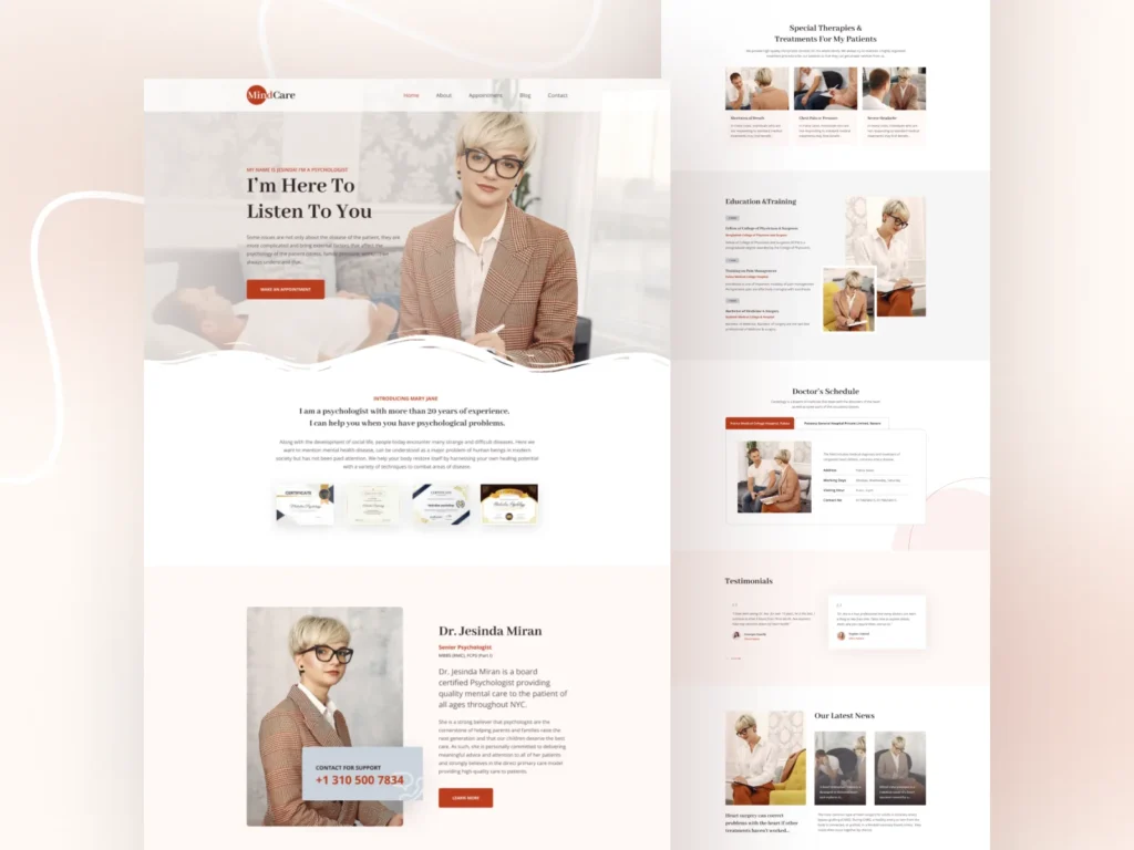 Mindcare website